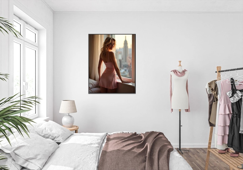 Digital Download Fine Art | Poster Boudoir Fine Art Print of Blonde ...