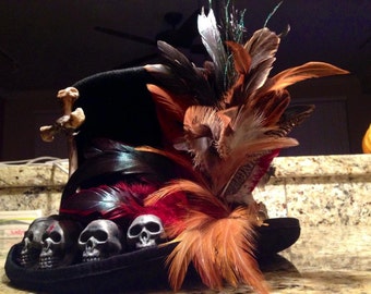 ORIGINAL Baron Samedi Voodoo Tophat