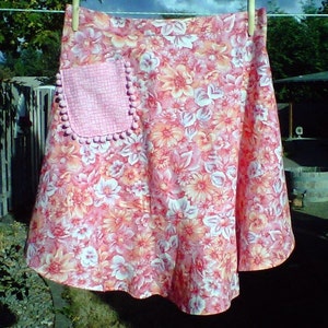 New-Vintage Apron-Hand crafted with vintage fabric from the 50&#39;s