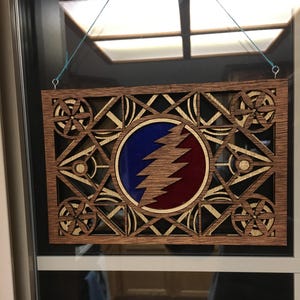 light catcher, jam bands, grateful dead art, 13 points