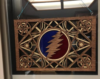light catcher, jam bands, grateful dead art, 13 points