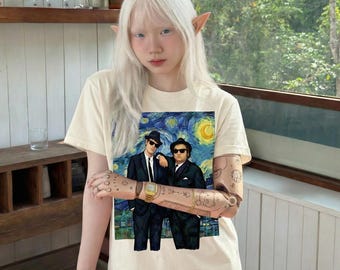 Blues Brothers Chicago Shirt : Comfort Colors Vintage Movie Tee, Comedy Movie Poster Graphic