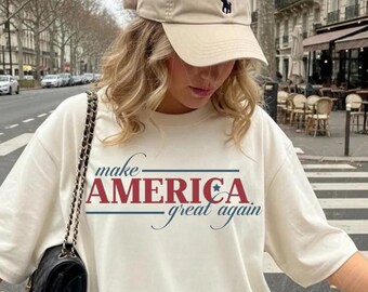 Patriotic Shirt : Comfort Colors 4th of July Tee, American Flag Graphic Shirt