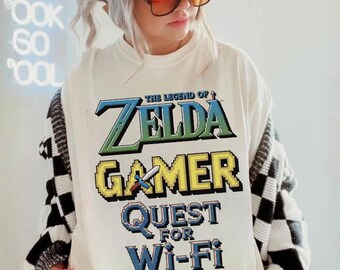 Comfort Colors Legend of Zelda-shirt: Breath of the Wild T-shirt met print