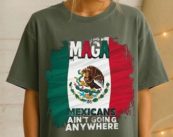Mexican Pride Comfort Colors T-shirt – grappig politiek T-shirt