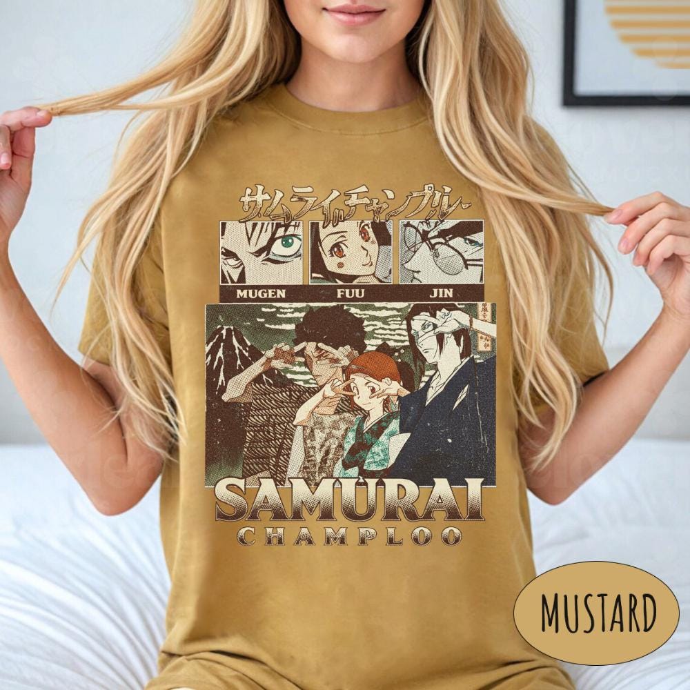 Samurai Champloo Shirt - Etsy UK