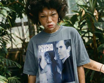 Camiseta de Alfred Hitchcock Psicosis: Camiseta clásica de película de terror con colores cómodos, regalo para amantes del terror