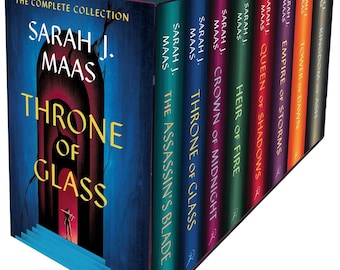 Throne of Glass 8 Book Box Set New Sealed