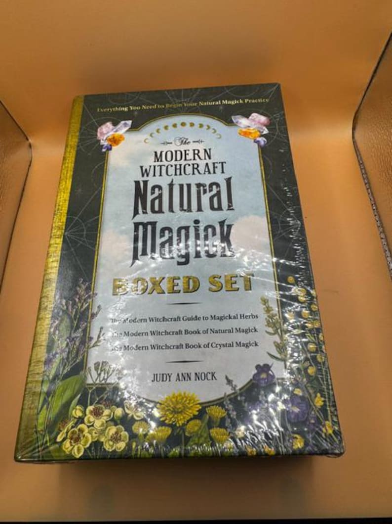 The Modern Witchcraft Natural Magick 3 Book Boxed Set: Magic, Spells, Rituals afbeelding 1