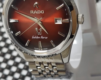 Vintage Rado Automatic Golden Horse, Swiss Made, Automatic Movement, Luxury Gifts For Men.