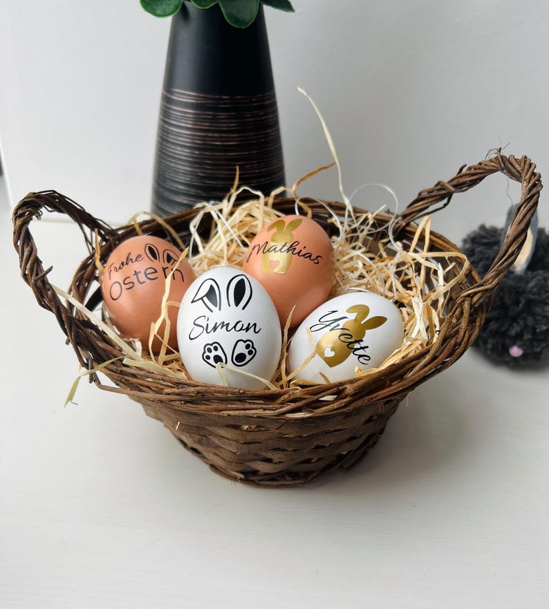 Mitbringsel, Geschenkidee Ostern, Tisch Deko Ostern, Osteranhänger, Ostergeschenk Personalisiert, Osterei zum Aufhängen, Kleine Mitbringsel, Mitbringsel Ostern, Kleinigkeit zu Ostern, Ostergeschenk für Freunde, Personalisierte Ostereier, Osterei Anhänger, Deko Ostereier Holz