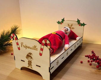 Cama individual personalizable para elfo travieso