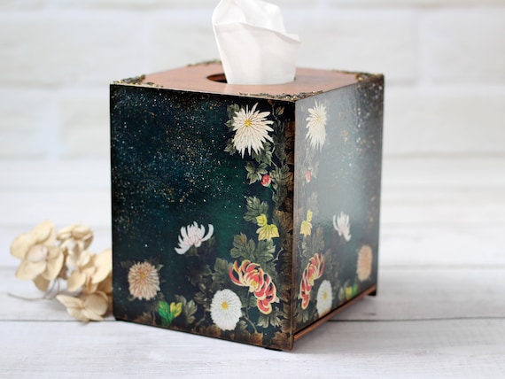 Asian tissue box cover discount