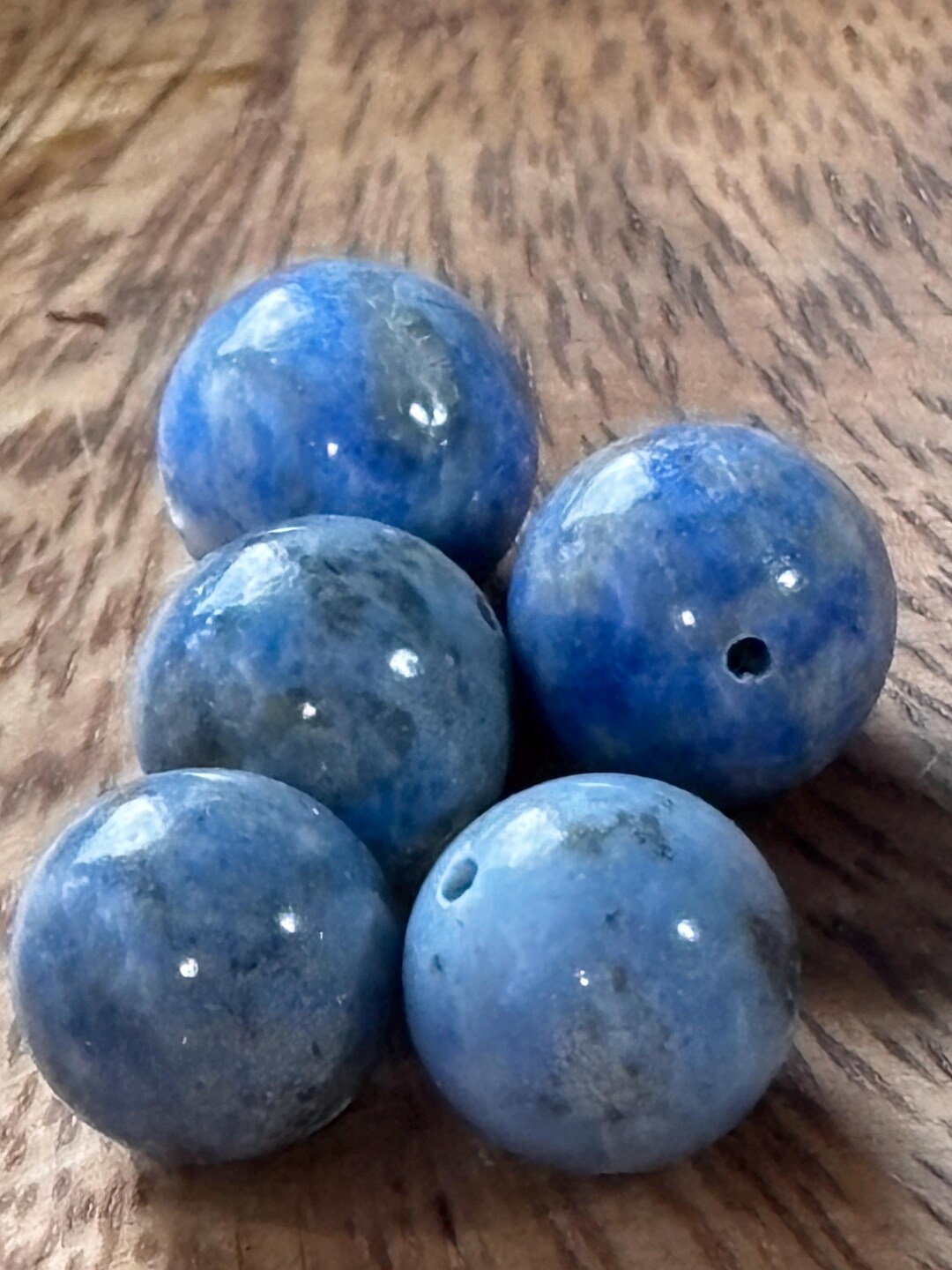 Light Blue Jasper Rocks 12mm Light Blue Jasper Round Beads - Etsy