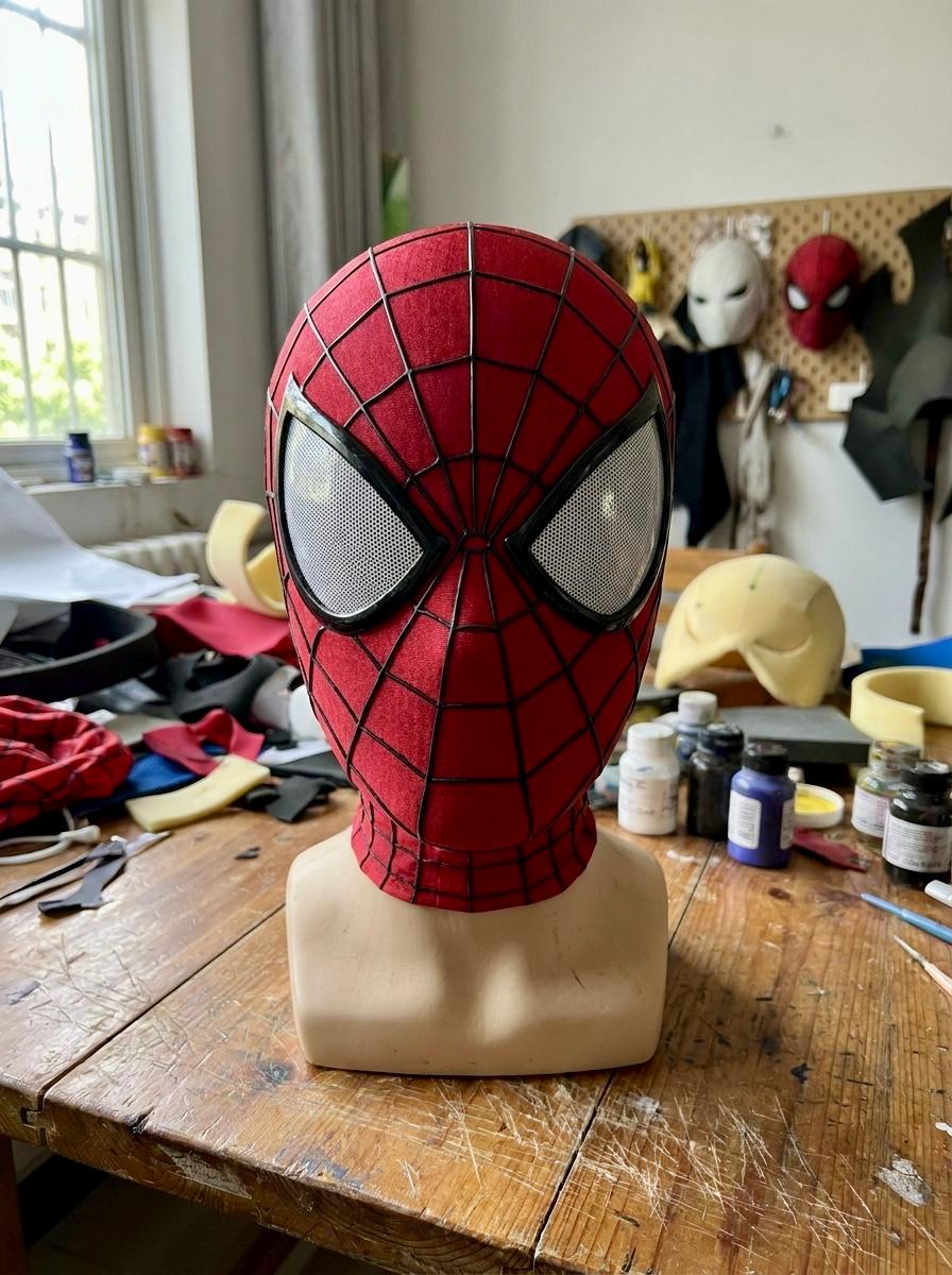 Spider man mask 本物 スパイダーマンマスク Spider man mask - 日本