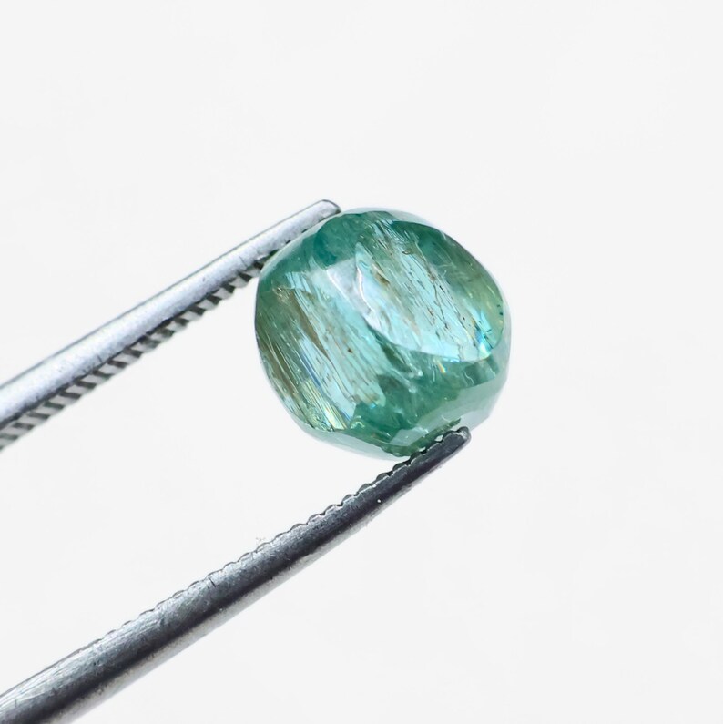 Bright Rough Background Natural Blue Moissanite Rough Stone – Uncut Crystal Gemstone (6x7mm) - Etsy