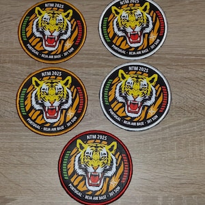 Tiger Meet-lapp i sublimering