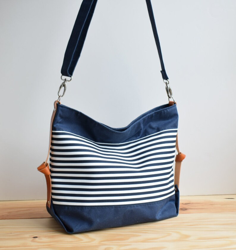 Waxed Canvas Diaper Bag Messenger and Laptop Bag Etsy