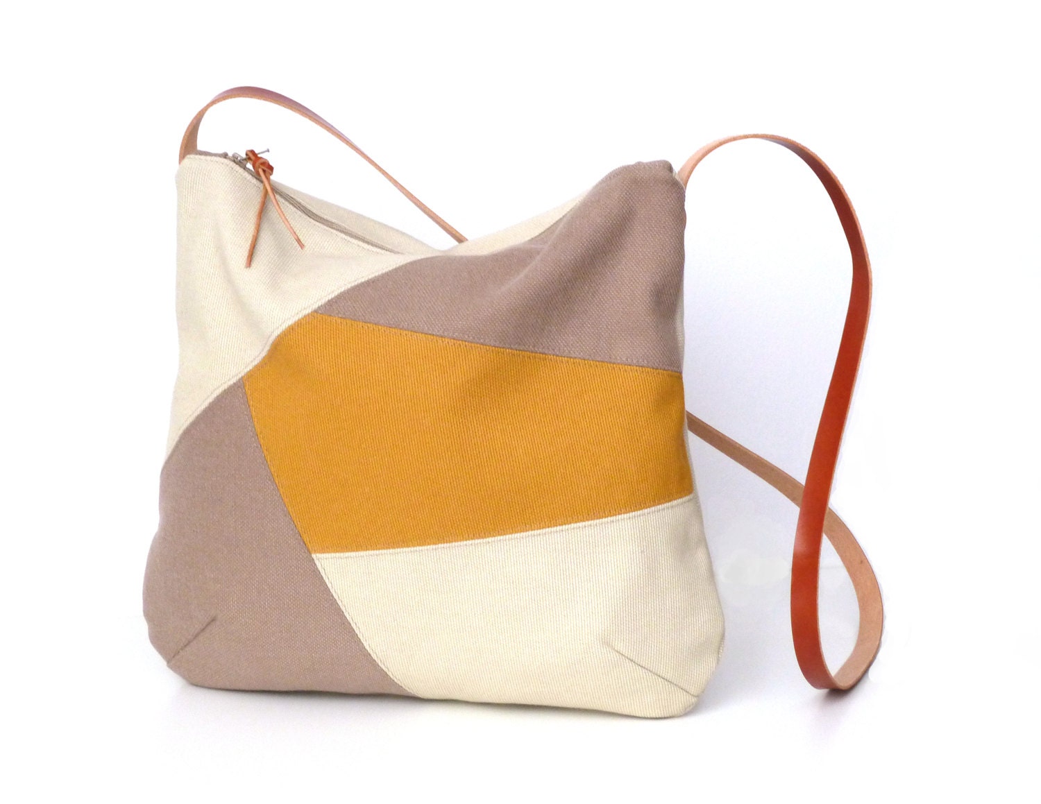 mustard messenger bag