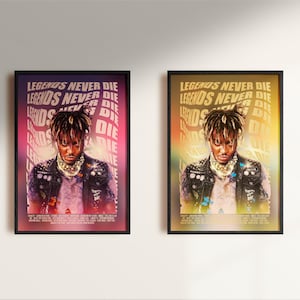 Juice wrld poster legends never die - Etsy 日本