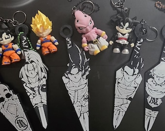 Brelok i figurka Dragon Ball Z – zestaw kolekcjonerski z anime, drukowany w 3D (prezent dla Otaku)