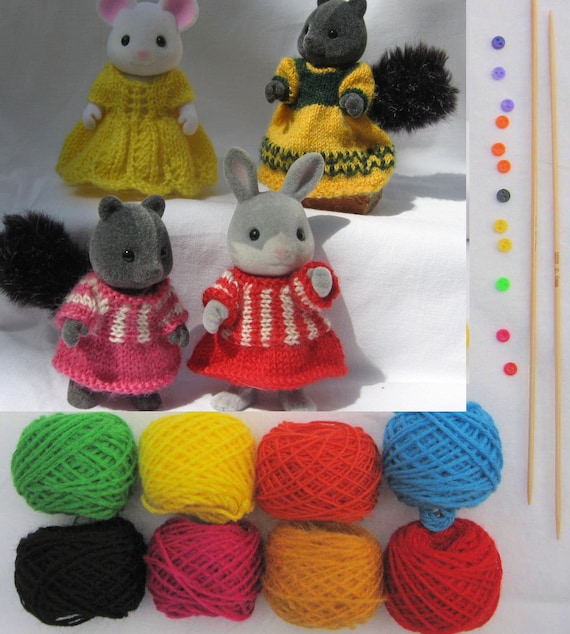 sylvanian families crochet patterns