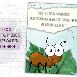 Printable Retirement Card Printable Funny Retirement Card - Etsy