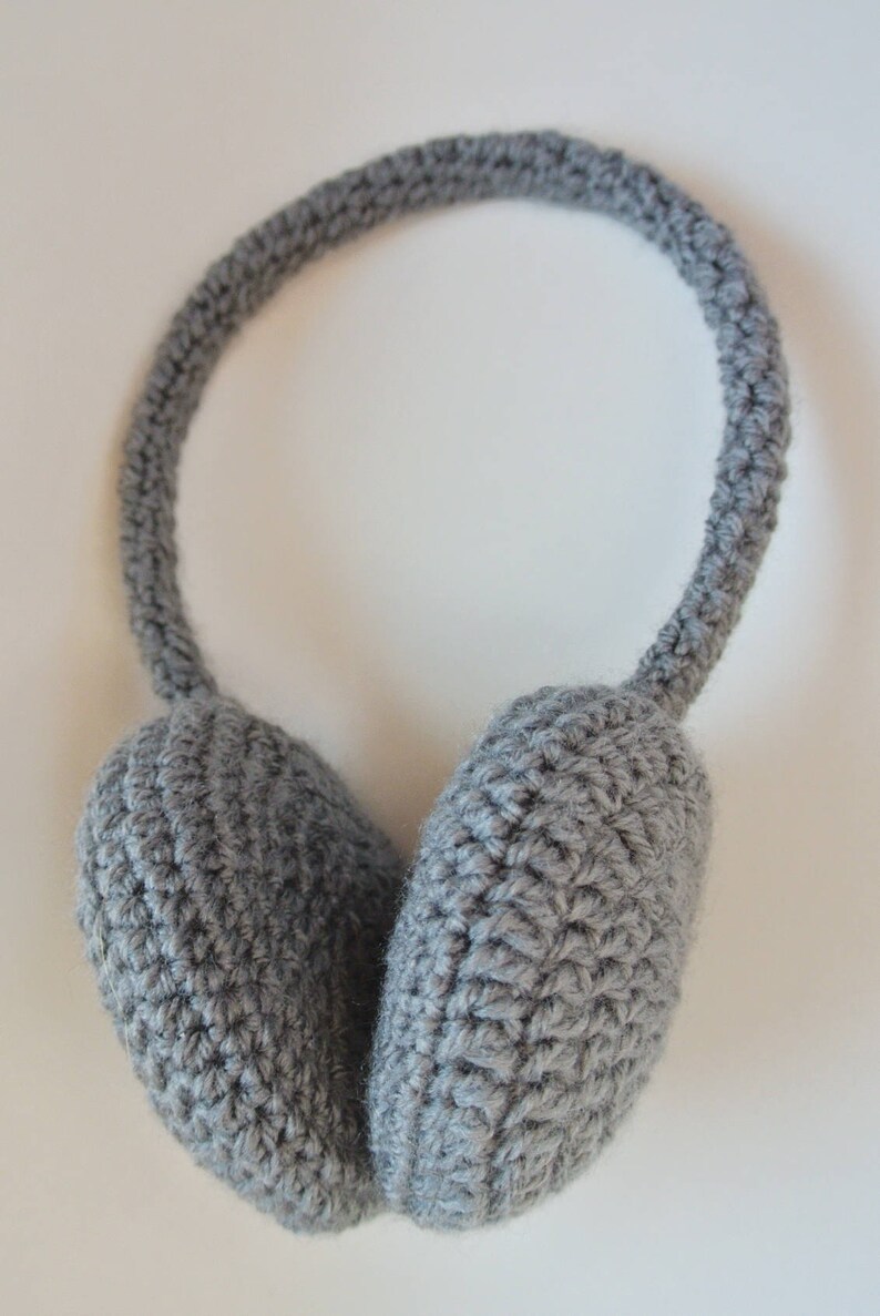 Crochet Earmuffs FREE SHIPPING Made To Order In All Colors Etsy