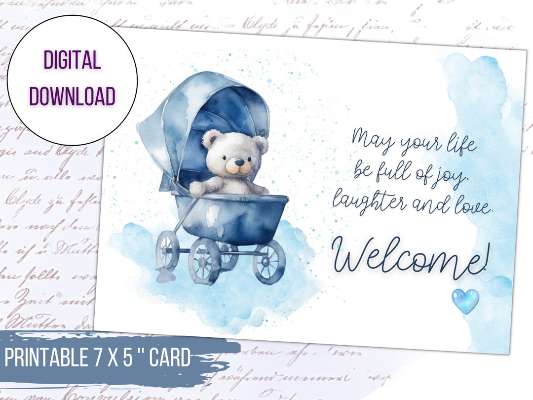 printable-welcome-baby-boy-card-printable-card-for-a-baby-etsy