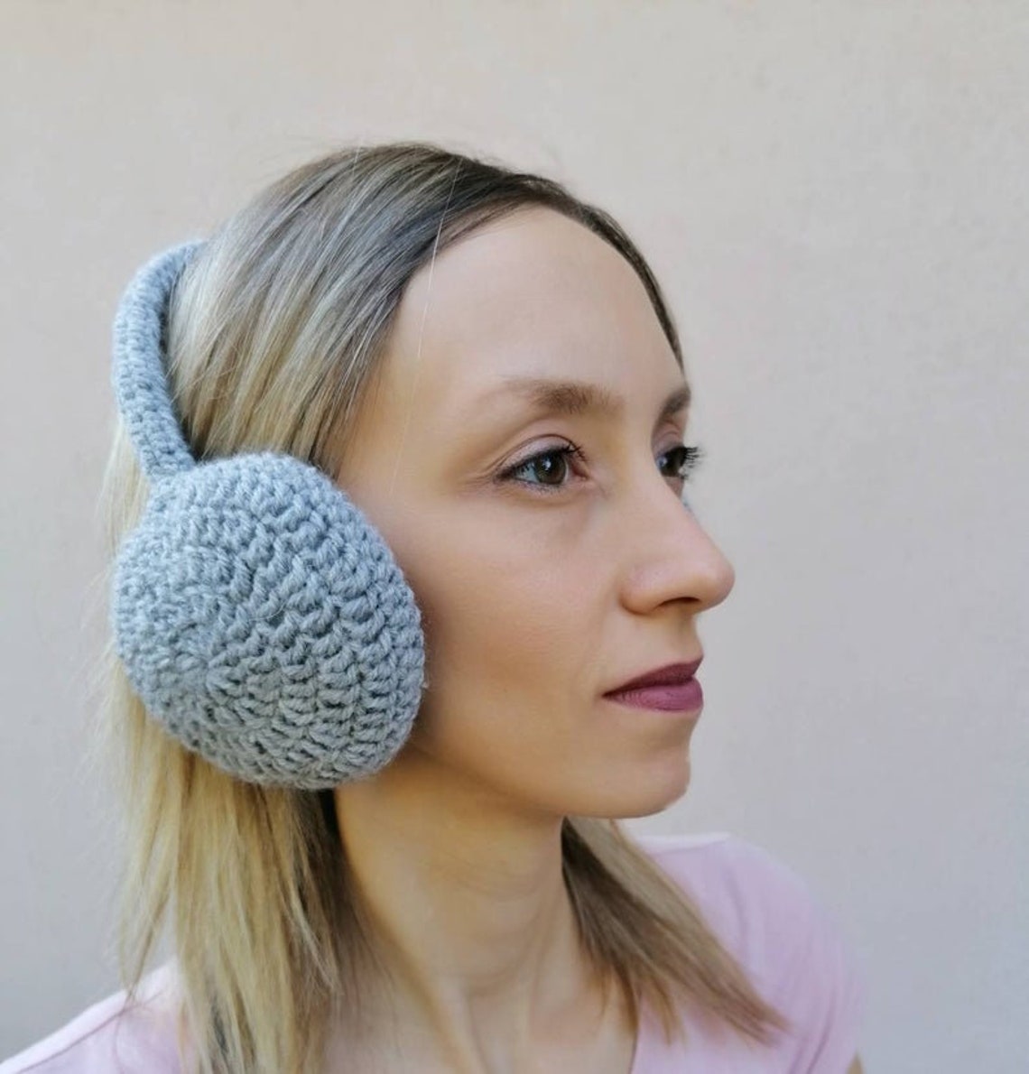 Crochet Earmuffs PDF PATTERN Crochet Earwarmer Ear Cover Etsy