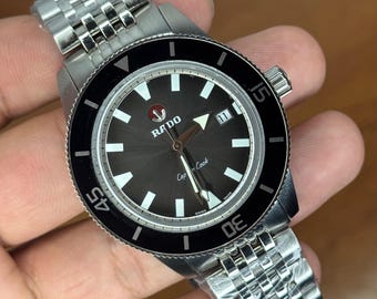 Rado captain cook automatic date men’s wrist watch