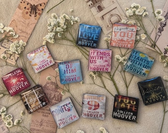 Handmade Glass Magnets (set of 6)