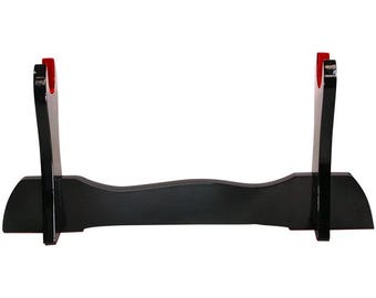 Single-seater lacquered katana stand