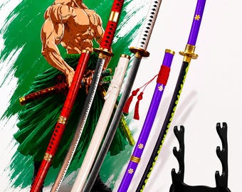 Katanas x3 Zoro with the sword Emna - One Piece