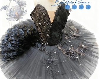 BS-003 ブラックスワン プロフェッショナル バレエチュチュ - Etsy 日本