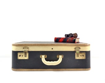 Vintage Crown Luggage Small Suitcase Case 1950's Retro Boho Décor Disp – Rust Hut