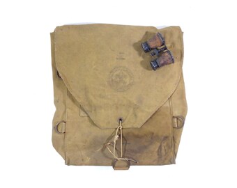 Vintage boy scout canvas backpack Sale