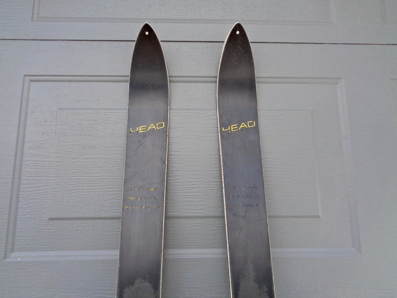 Vintage Skis 1960s Head 360 Racing Model Downhill Snow Skis Etsy