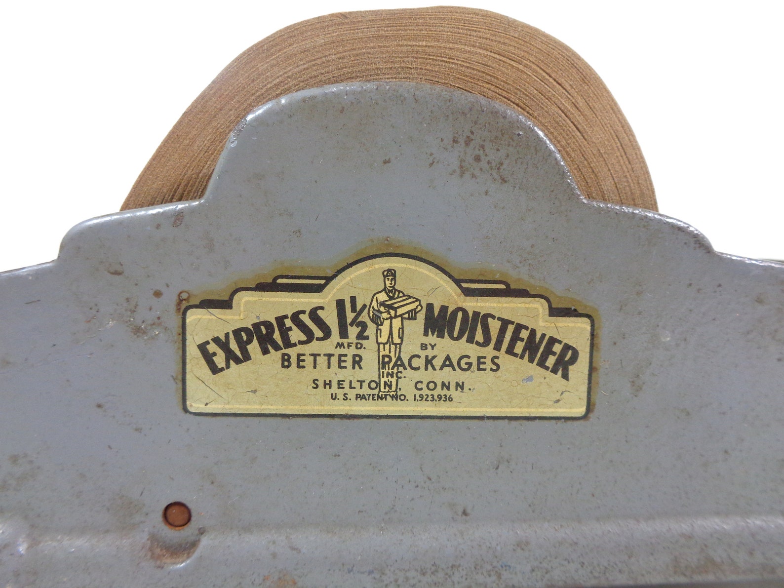 Vintage Cast Iron Tape Dispenser 1930s Better Packages Etsy