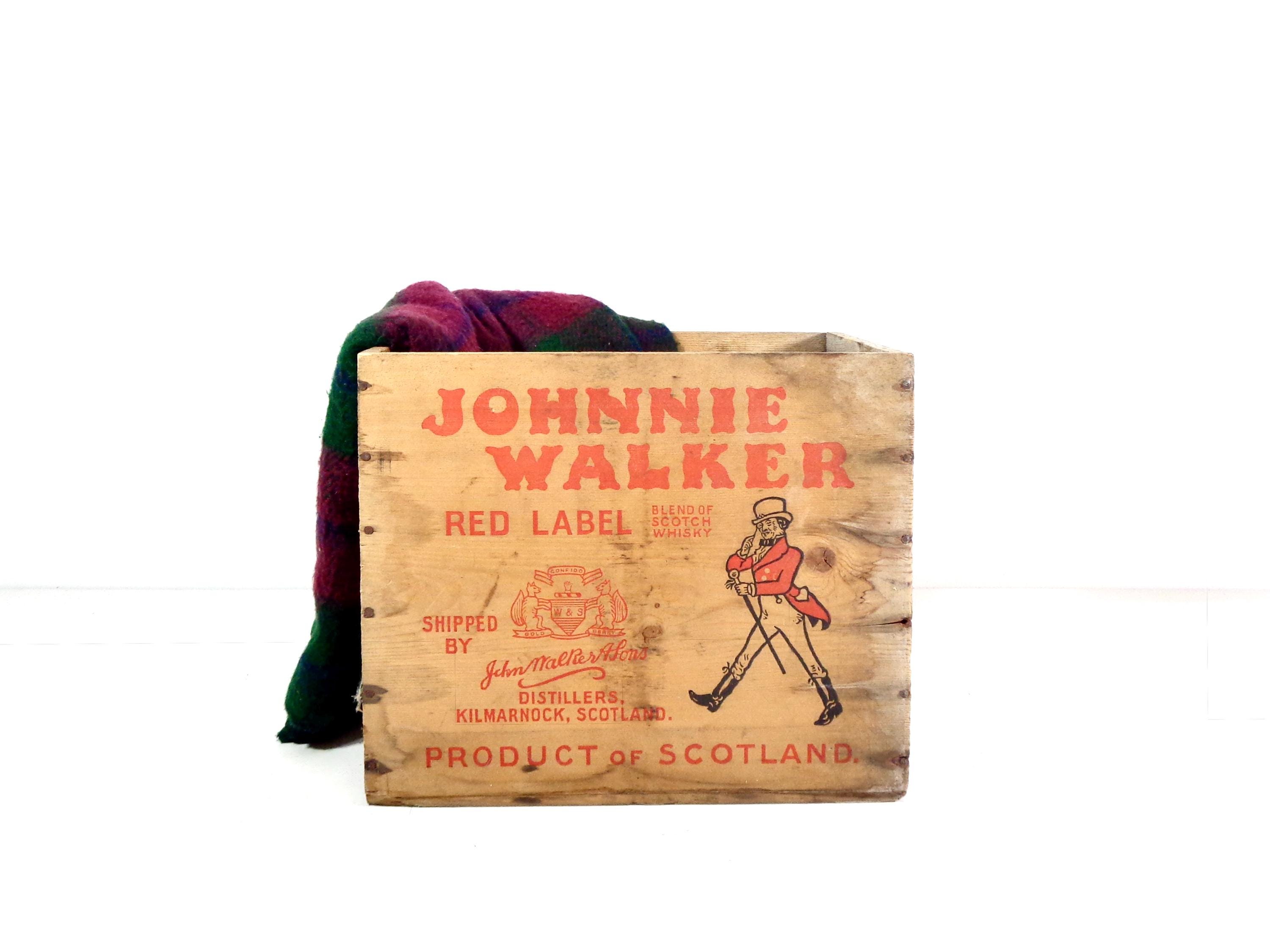 Johnnie Walker Crate - Etsy