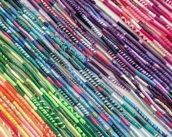 Handmade Reusable Boho Hair Wraps | Colourful Braids for Hair Styling