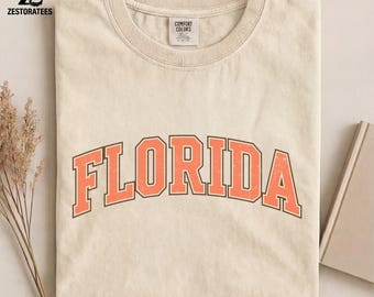 T-shirt Florida Varsity — Vintage College State Pride-shirt