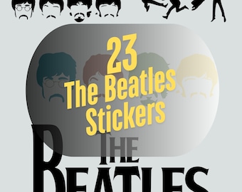 The Beatles Sticker Set | 23 PCS