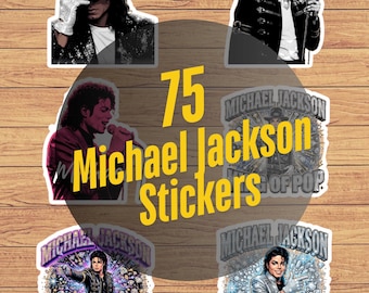 Michael Jackson Stickers | 75 Unique designs
