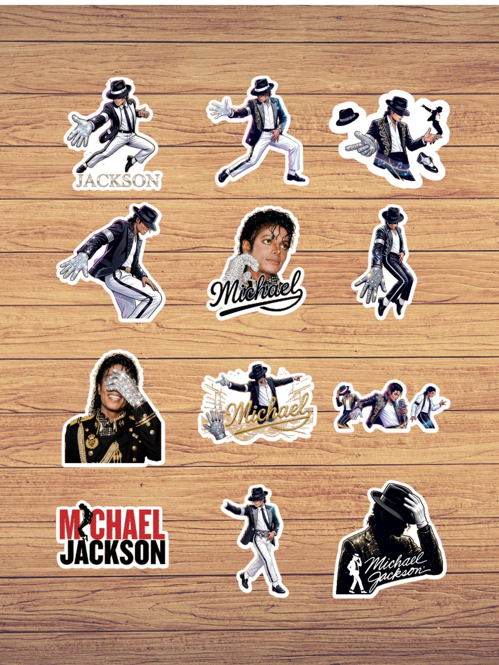Michael Jackson Stickers 75 Unique Designs Etsy michael-jackson-stickers-75-unique-designs-etsy