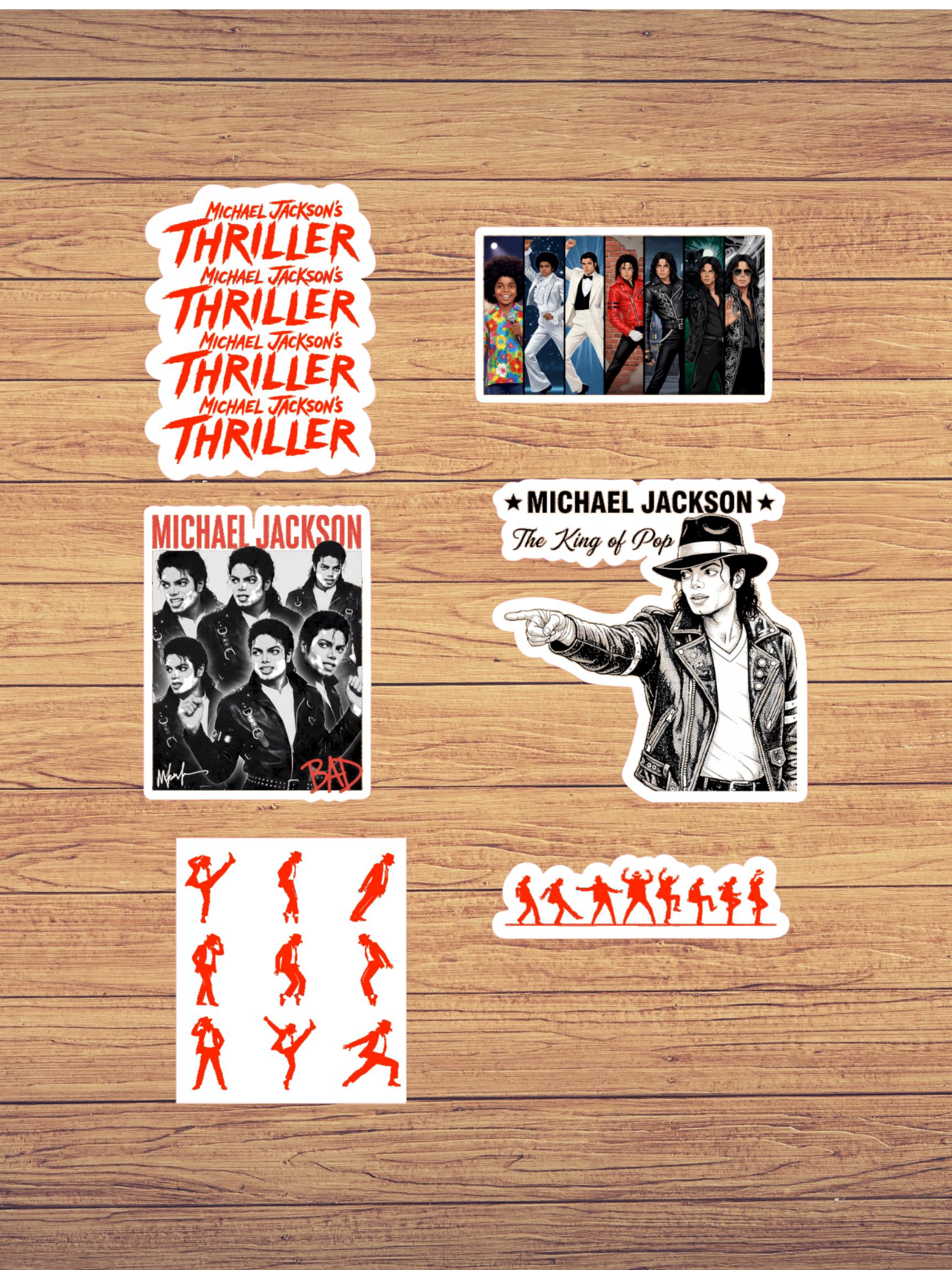Michael Jackson Stickers | 75 Unique Designs - Etsy