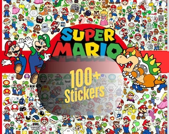Super Mario Stickers | 100+ PCS