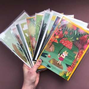 KAARTEN box: bevat nu 10 kaarten/miniposters!