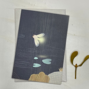 carte troost - fly, firefly - carte double A6 avec enveloppe