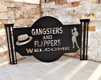 Reproduction 18th Amendment Bar Metal Sign 14 Round